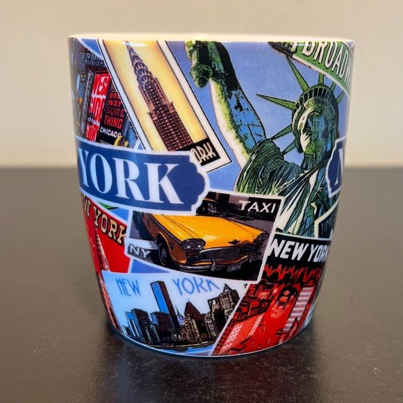 PCF The Postcard Factory NEW YORK CITY Postcard Collage Souvenir Ceramic Mug - Picture 5 of 11